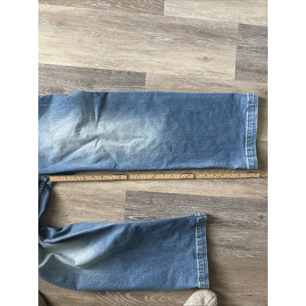 Driftwood Charlee High Rise Crop Wide Leg Jeans Size 27 Boho Buttonfly Womens - Picture 13 of 14